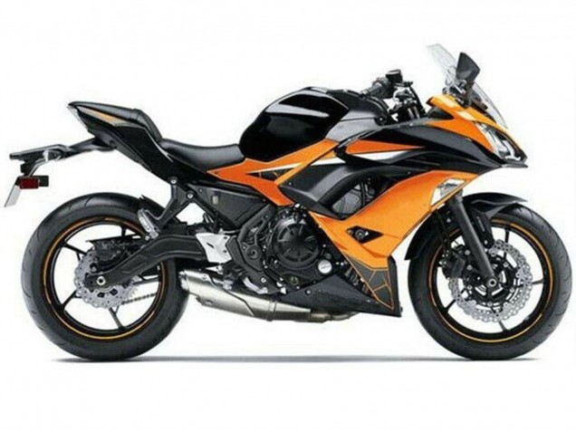 2017-2019 Kawasaki Ninja 650 EX650 Motorcycle Fairings - Orange Black Canada Websites