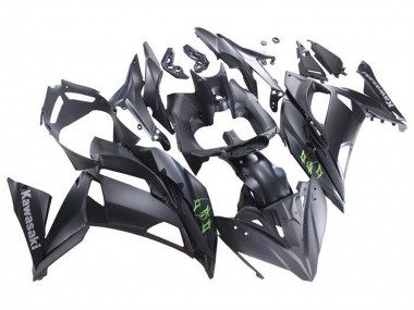 2017-2019 Kawasaki Ninja 650 EX650 Motorcycle Fairings - Matte Black Green Canada Websites