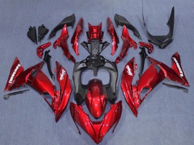 2017-2019 Kawasaki Ninja 650 EX650 Motorcycle Fairing - Red Black White Canada Websites