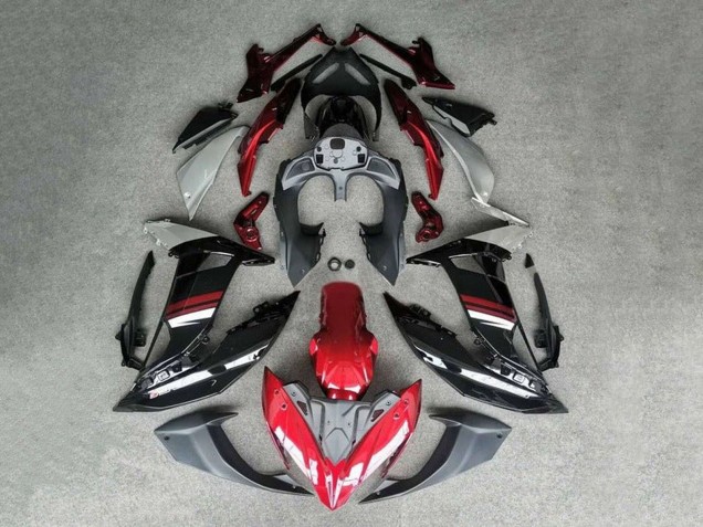 2017-2019 Kawasaki Ninja 650 EX650 Motorcycle Fairings - Red Black White Canada Websites