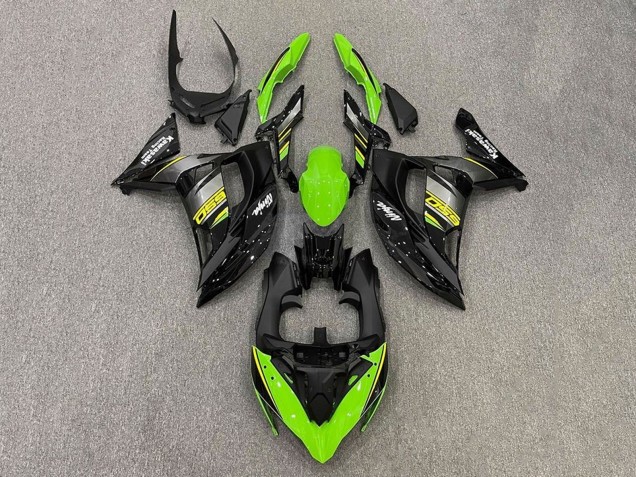 2017-2019 Kawasaki Ninja 650 EX650 Motorcycle Fairings - Green Yellow Grey Black Canada Websites