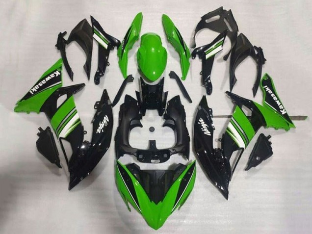 2017-2019 Kawasaki Ninja 650 EX650 Motorcycle Fairings - Green Black White Canada Websites