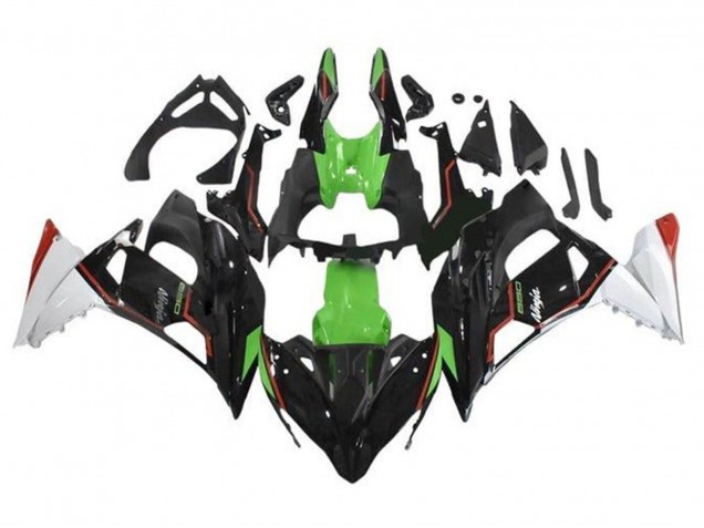 2017-2019 Kawasaki Ninja 650 EX650 Motorcycle Fairings - Green Black White Red Canada Websites