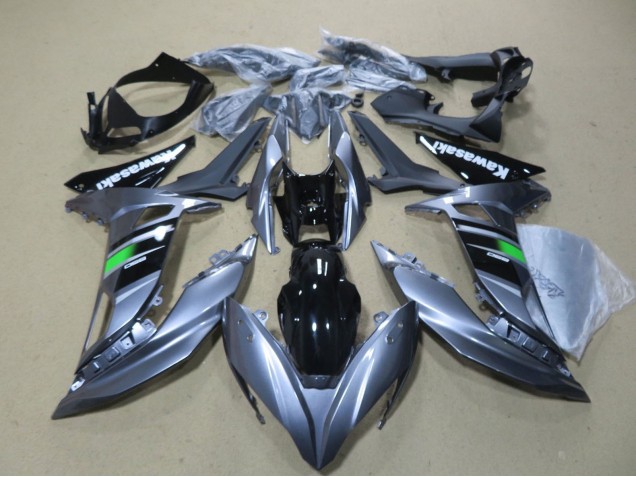2017-2019 Kawasaki Ninja 650 EX650 Motorcycle Fairings - Glossy Grey Green Black White Canada Websites