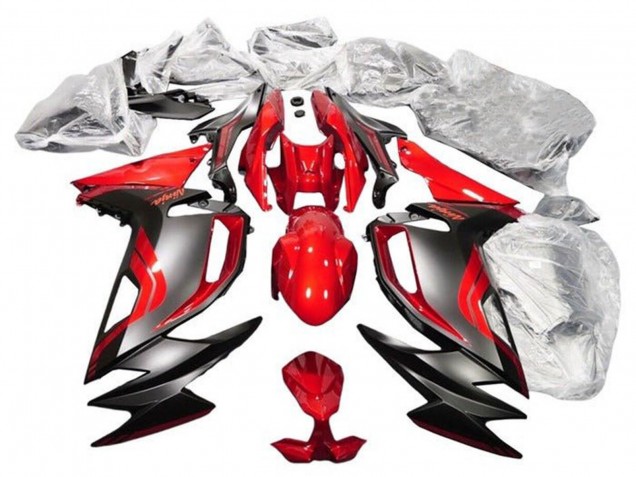 2020-2025 Kawasaki Ninja 650 EX650 Motorcycle Fairings - Red Matte Black Canada Websites