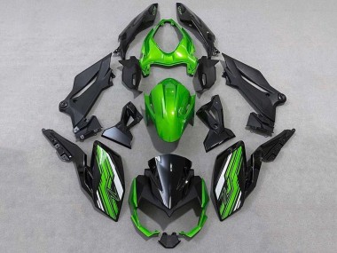 2018-2024 Kawasaki Z400 Motorcycle Fairings - Green White Black Canada Websites