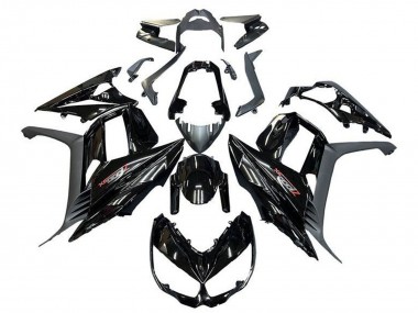 2010-2016 Kawasaki Z1000SX Motorcycle Fairings - Glossy Black Canada Websites