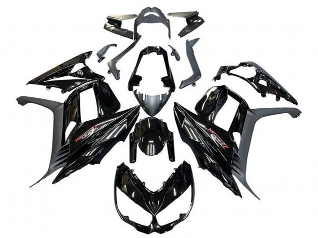2010-2016 Kawasaki Z1000SX Motorcycle Fairings - Glossy Black Canada Websites