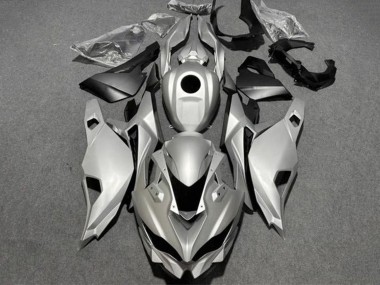 2019-2025 Kawasaki ZX25R ZX-25R Motorcycle Fairings - Glossy Silver Matte Black Canada Websites