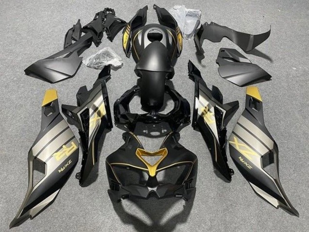 2019-2025 Kawasaki ZX25R ZX-25R Motorcycle Fairings - Matte Black Grey Gold Glossy Black Canada Websites