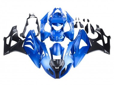 2009-2014 BMW S1000RR Motorcycle Fairing - Blue Glossy Black Canada Websites