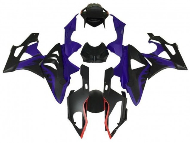 2009-2014 BMW S1000RR Motorcycle Fairings - Purple Red Matte Black Canada Websites