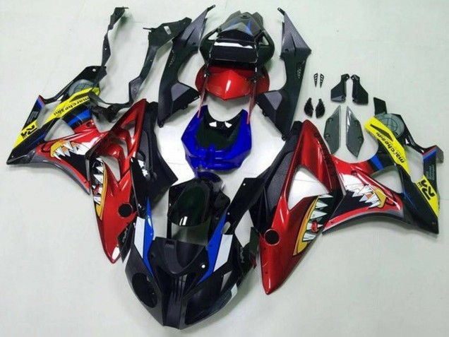 2009-2014 BMW S1000RR Motorcycle Fairings - Red Blue Yellow Black Shark Canada Websites
