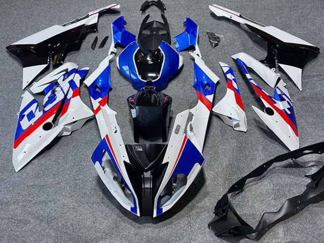 2009-2014 BMW S1000RR Motorcycle Fairings - White Red Blue Glossy Black Tyco Canada Websites