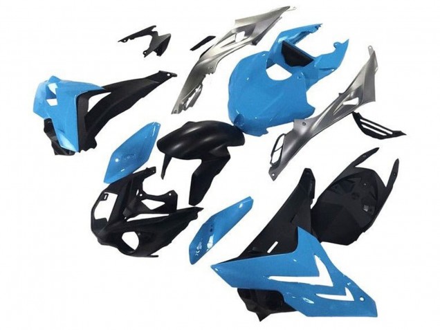 2015-2016 BMW S1000RR Motorcycle Fairings - Silver Blue Matte Black Canada Websites