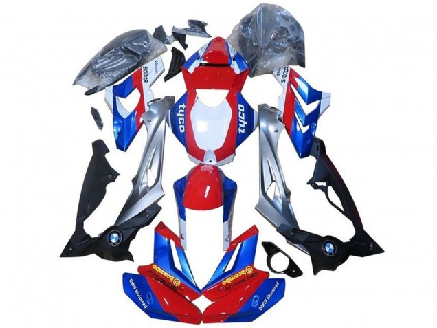2015-2016 BMW S1000RR Motorcycle Fairings - Silver Red Blue Black Canada Websites