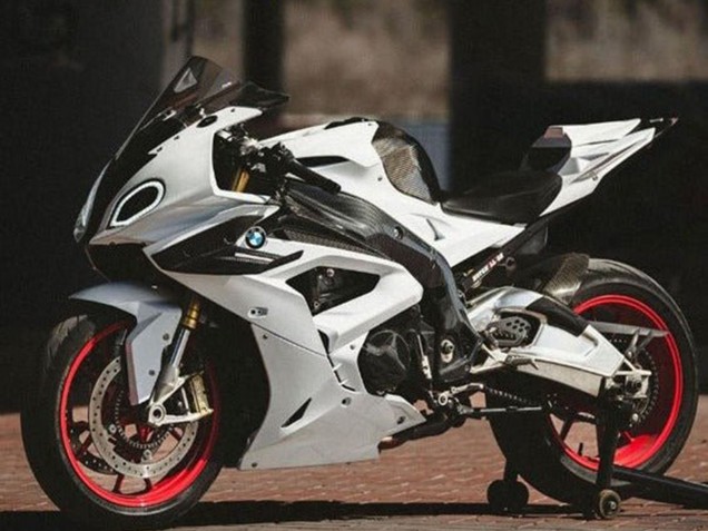 2015-2016 BMW S1000RR Motorcycle Fairings - Blue Purple Faux Forged Carbon Fiber Canada Websites