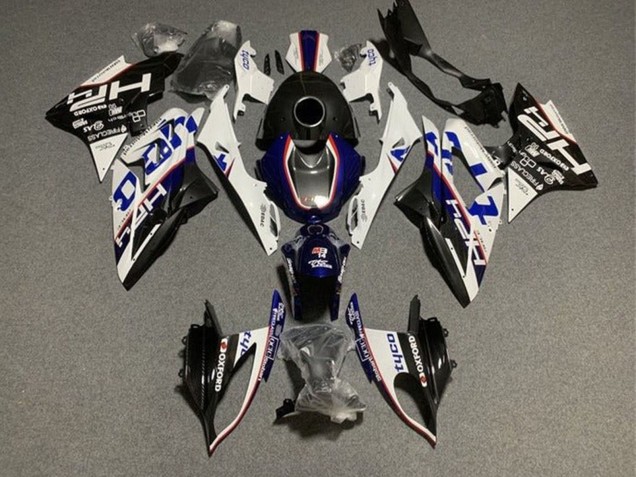 2015-2016 BMW S1000RR Motorcycle Fairings - White Blue Black Tyco Canada Websites