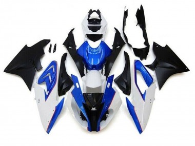 2015-2016 BMW S1000RR Motorcycle Fairings - White Blue Matte Black Canada Websites