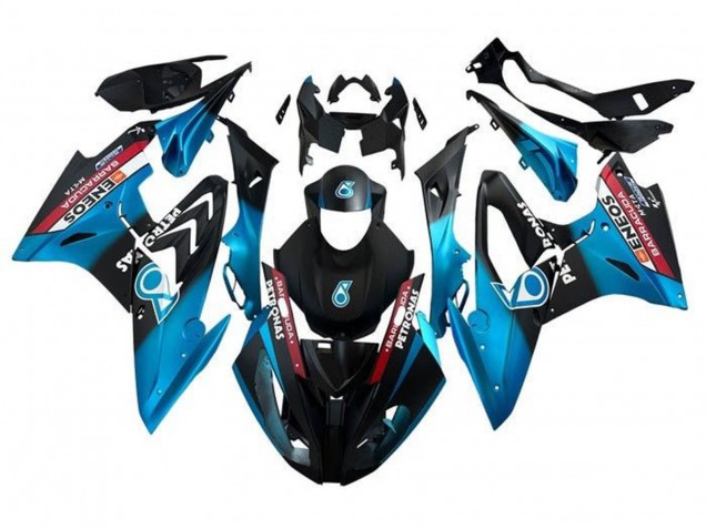 2015-2016 BMW S1000RR Motorcycle Fairings - Blue Red Black Petronas Canada Websites