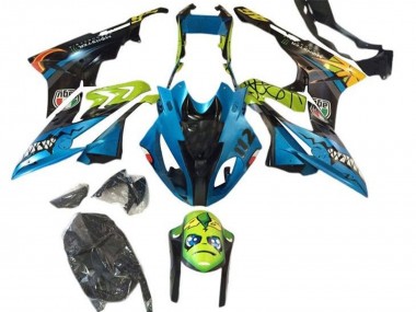 2015-2016 BMW S1000RR Motorcycle Fairings - Yellow Blue Black Shark Canada Websites