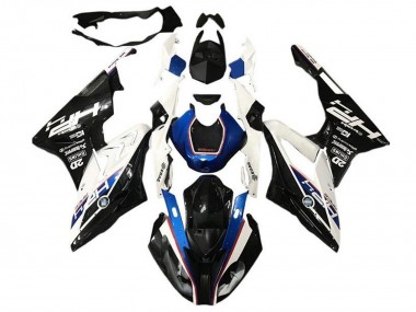 2015-2016 BMW S1000RR Motorcycle Fairings - White Blue Glossy Black HP Canada Websites