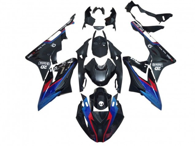 2015-2016 BMW S1000RR Motorcycle Fairings - Blue Red Matte Black Canada Websites