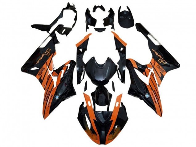 2015-2016 BMW S1000RR Motorcycle Fairing - Orange Glossy Black Canada Websites