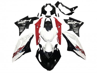 2015-2016 BMW S1000RR Motorcycle Fairings - White Red Black HP RR Canada Websites