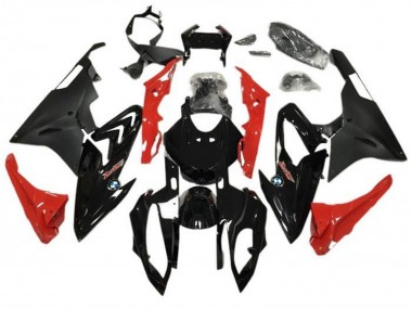 2015-2016 BMW S1000RR Motorcycle Fairings - Glossy Black Matte Black Red Canada Websites
