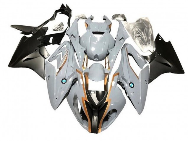 2015-2016 BMW S1000RR Motorcycle Fairings - Nardo Grey Gold Matte Black Canada Websites