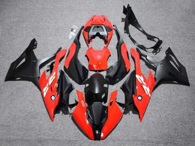 2019-2022 BMW S1000RR Motorcycle Fairing - Red White Matte Black Canada Websites