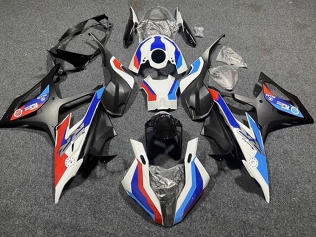 2019-2022 BMW S1000RR Motorcycle Fairings - White Blue Matte Black Red Canada Websites
