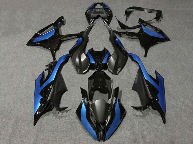 2019-2022 BMW S1000RR Motorcycle Fairings - Black Metallic Blue Canada Websites