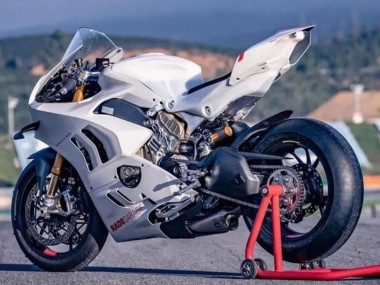 2022-2024 Ducati Panigale V4 V4S Motorcycle Fairings - White Canada Websites