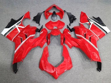 2020-2021 Ducati Panigale V4 V4S Motorcycle Fairings - White Red Glossy Black Stripe Canada Websites