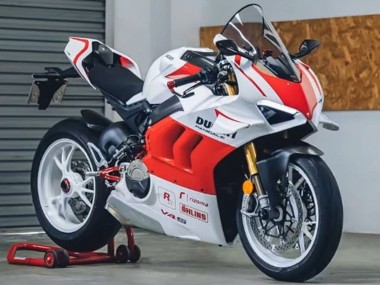 2020-2021 Ducati Panigale V4 V4S Motorcycle Fairings - White Red Canada Websites