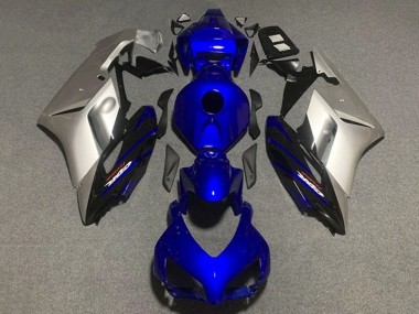 2004-2005 Honda CBR1000RR Motorcycle Fairings - Silver Dark Blue Canada Websites
