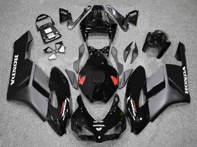 2004-2005 Honda CBR1000RR Motorcycle Fairings - Glossy Black Matte Black Red Canada Websites