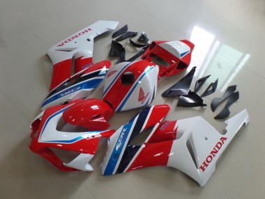 2004-2005 Honda CBR1000RR Motorcycle Fairings - White Red Blue Black HRC Canada Websites
