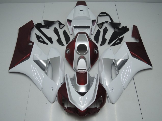 2006-2007 Honda CBR1000RR Motorcycle Fairings - White Silver Glossy Black Canada Websites