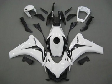 2008-2011 Honda CBR1000RR Motorcycle Fairing - White Glossy Black Canada Websites