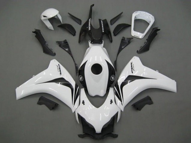 2008-2011 Honda CBR1000RR Motorcycle Fairing - White Glossy Black Canada Websites