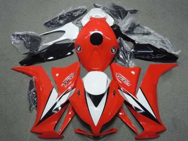 2012-2016 Honda CBR1000RR Motorcycle Fairings - White Red Glossy Black Stripe Canada Websites