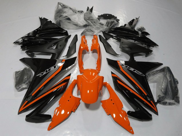 2016-2018 Honda CBR500R Motorcycle Fairings - Orange Grey Glossy Black Canada Websites