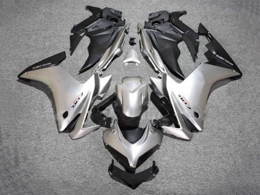 2013-2015 Honda CBR500R Motorcycle Fairings - Silver Matte Black Canada Websites