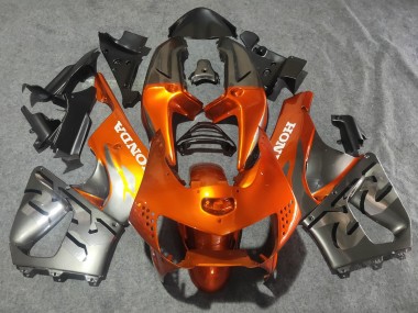 1998-1999 Honda CBR900RR 919 Motorcycle Fairings - Silver Orange Chrome Canada Websites