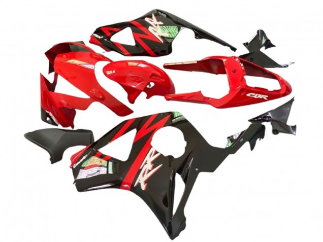 2000-2001 Honda CBR900RR 929 Motorcycle Fairings - Red Matte Black Glossy Black Canada Websites