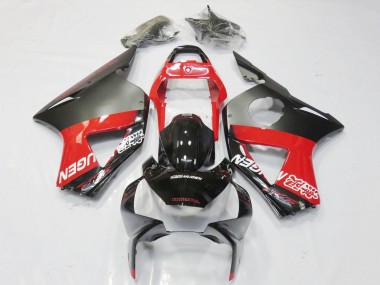 2002-2003 Honda CBR900RR 954 Motorcycle Fairings - Grey Red Glossy Black Mugen Canada Websites