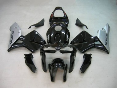 2005-2006 Honda CBR600RR Motorcycle Fairings - Black Silver Canada Websites